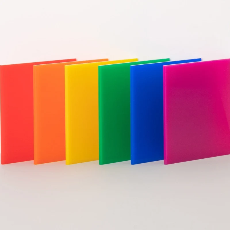 Theebruine antistatische acrylplaat