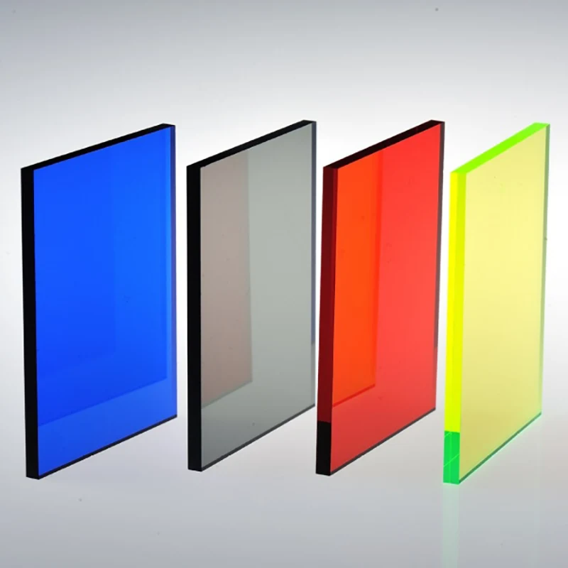 Doorschijnende harde gecoate acrylplaat