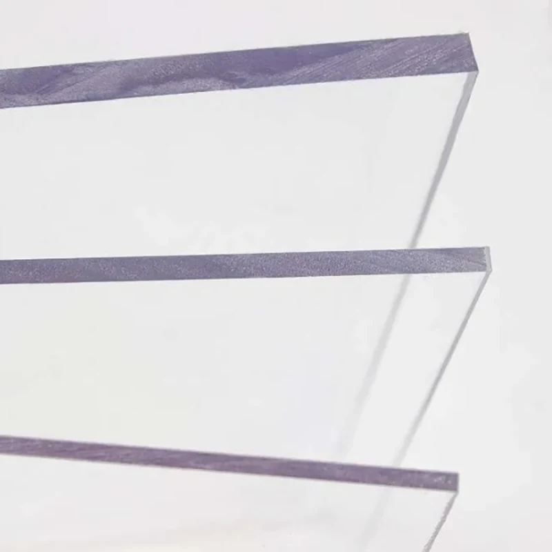 Transparante, harde gecoate acrylplaat